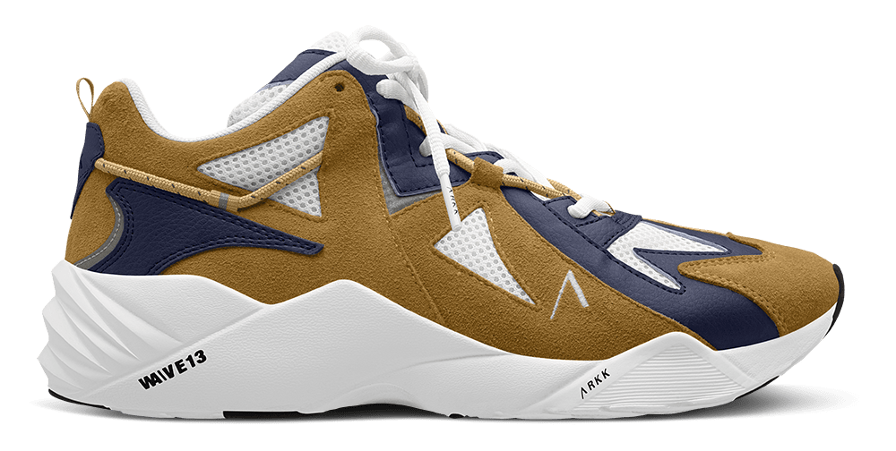 ARKK Collection Tuzon Suede W13 | Honey Mustard Patriot Blue | Women Tuzon